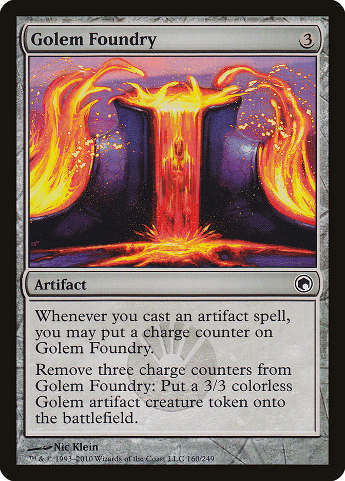 Golem Foundry [Scars of Mirrodin] | Game Haven TX