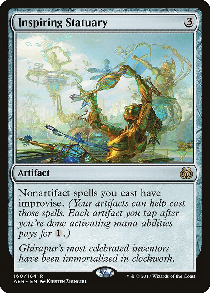 Inspiring Statuary [Aether Revolt] | Game Haven TX
