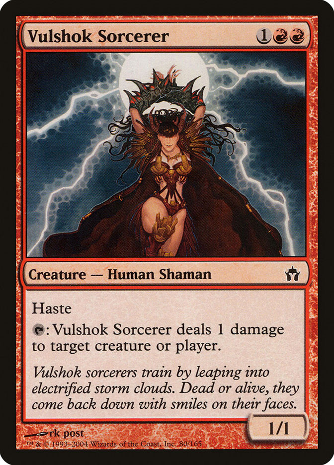Vulshok Sorcerer [Fifth Dawn] | Game Haven TX