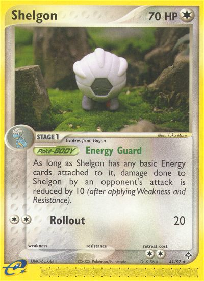 Shelgon (41/97) [EX: Dragon] | Game Haven TX