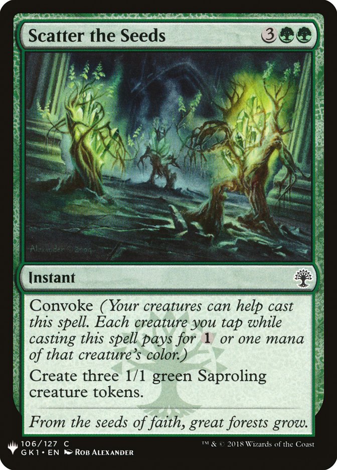 Scatter the Seeds [Mystery Booster] | Game Haven TX