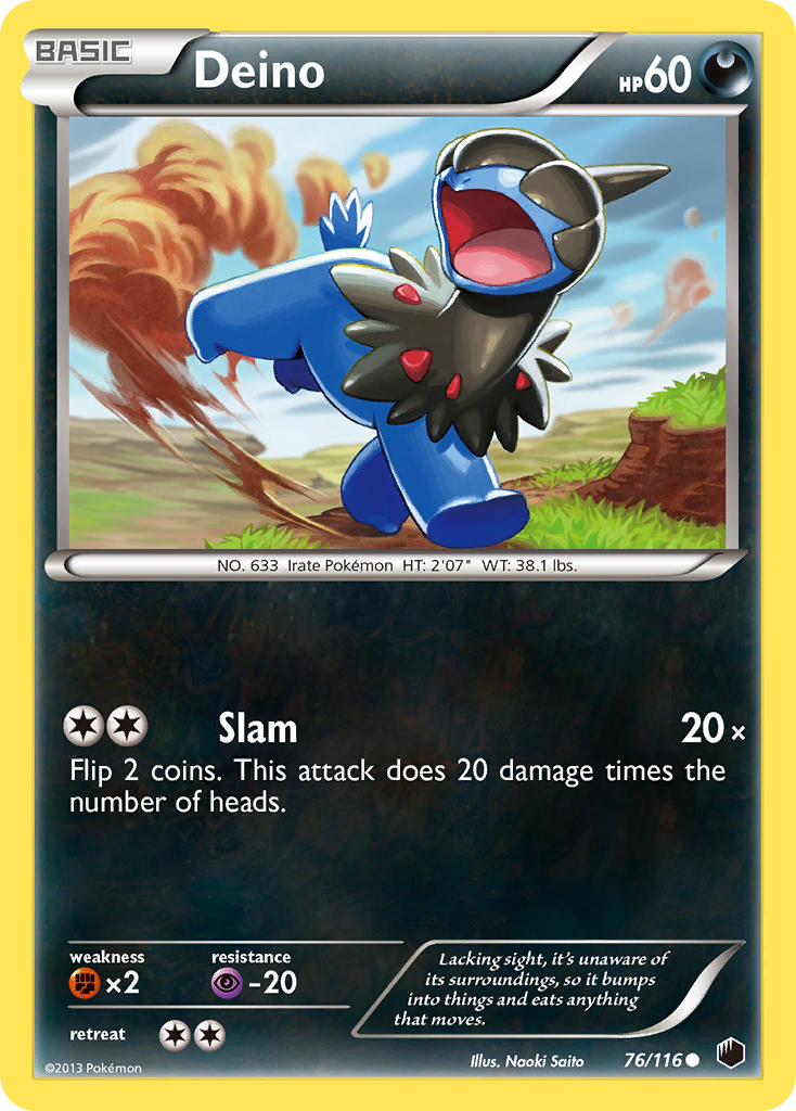 Deino (76/116) [Black & White: Plasma Freeze] | Game Haven TX