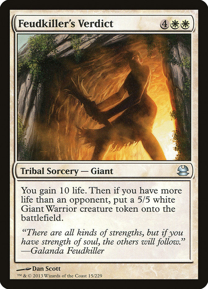 Feudkiller's Verdict [Modern Masters] | Game Haven TX