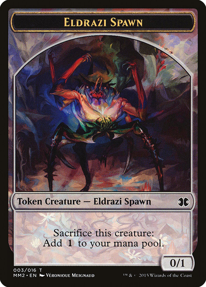 Eldrazi Spawn (003/016) [Modern Masters 2015 Tokens] | Game Haven TX