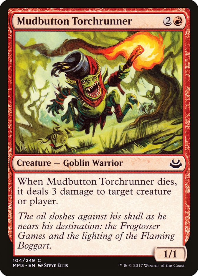 Mudbutton Torchrunner [Modern Masters 2017] | Game Haven TX