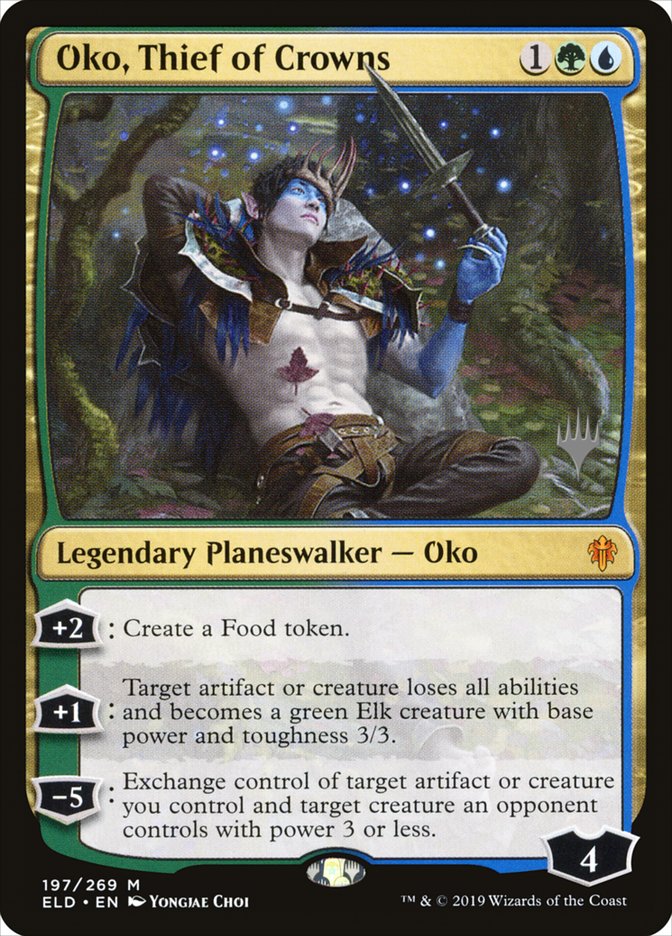 Oko, Thief of Crowns (Promo Pack) [Throne of Eldraine Promos] | Game Haven TX