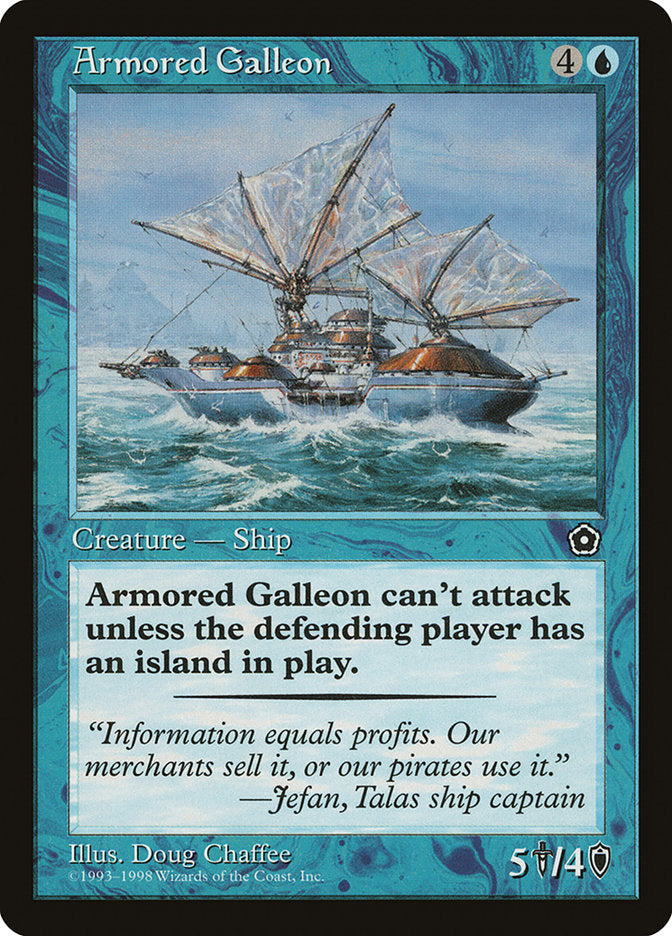 Armored Galleon [Portal Second Age] | Game Haven TX