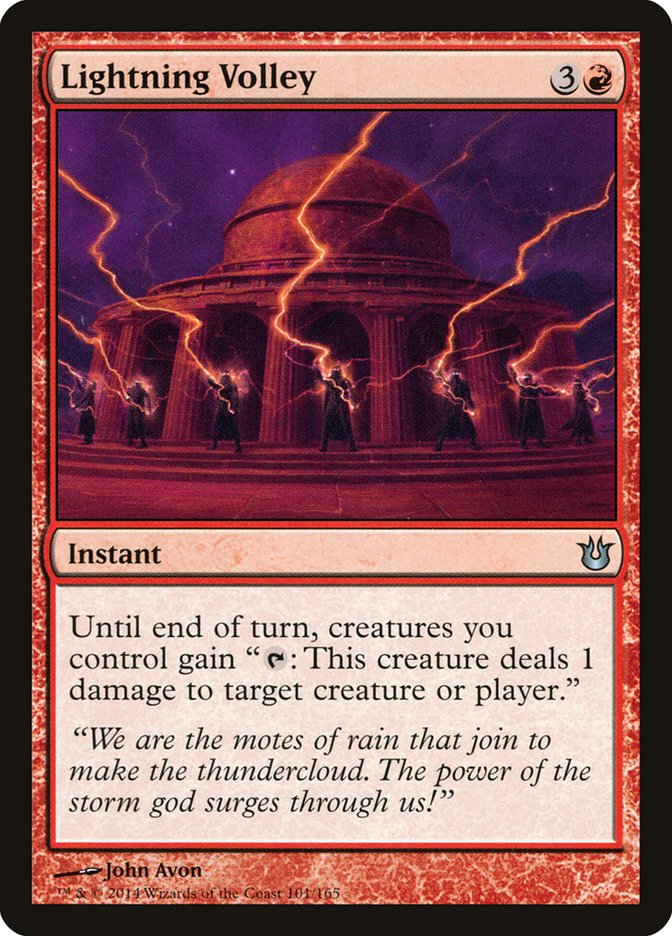 Lightning Volley [Born of the Gods] | Game Haven TX