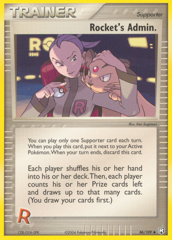 Rocket's Admin. (86/109) [EX: Team Rocket Returns] | Game Haven TX
