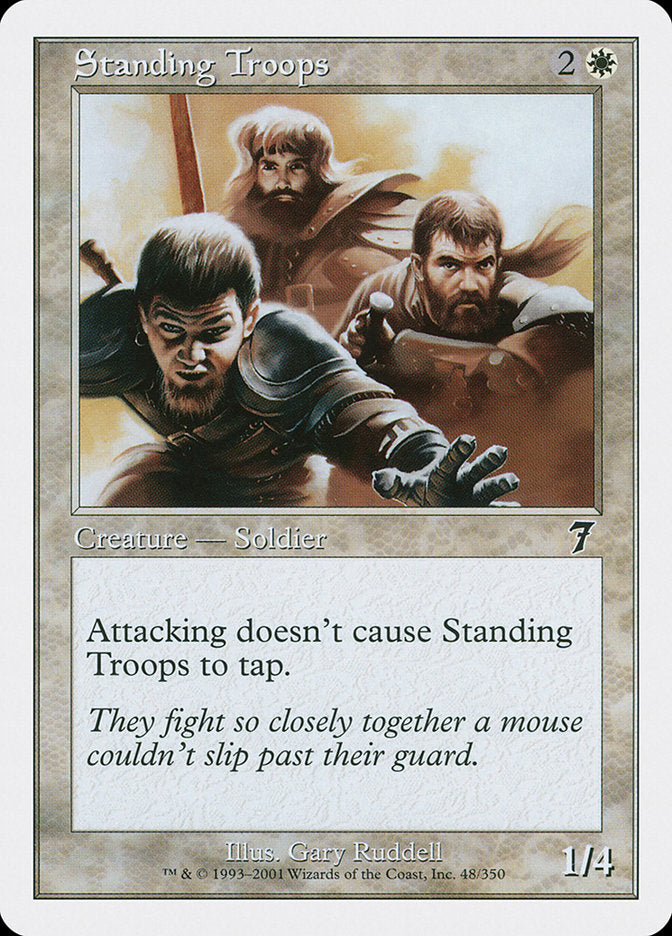 Standing Troops [Seventh Edition] | Game Haven TX