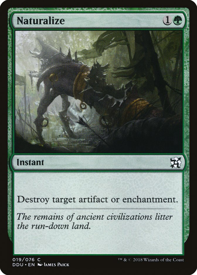 Naturalize [Duel Decks: Elves vs. Inventors] | Game Haven TX
