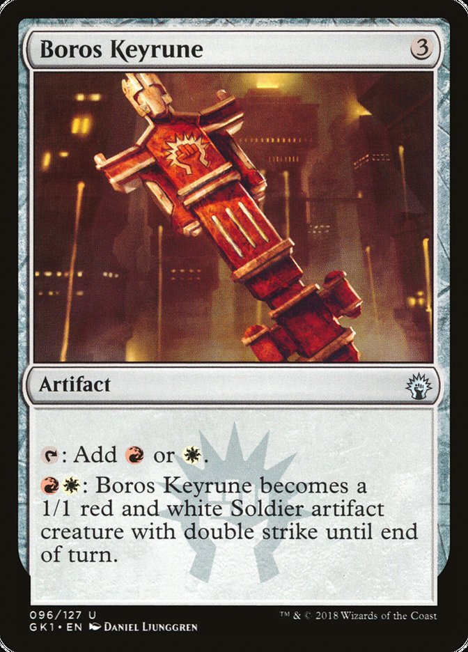 Boros Keyrune [GRN Guild Kit] | Game Haven TX