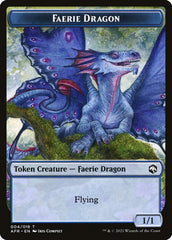 Spider // Faerie Dragon Double-sided Token [Dungeons & Dragons: Adventures in the Forgotten Realms Tokens] | Game Haven TX
