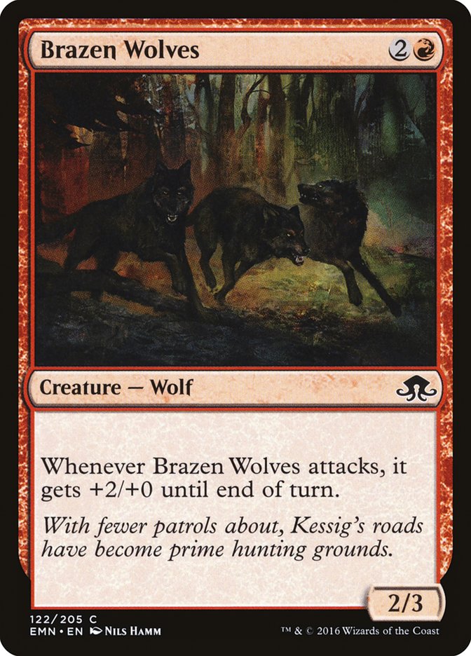 Brazen Wolves [Eldritch Moon] | Game Haven TX