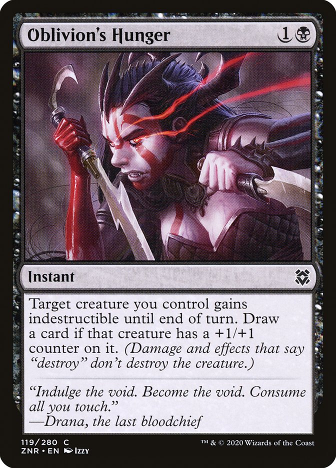 Oblivion's Hunger [Zendikar Rising] | Game Haven TX