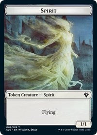 Spirit // Insect (013) Double-sided Token [Commander 2020 Tokens] | Game Haven TX