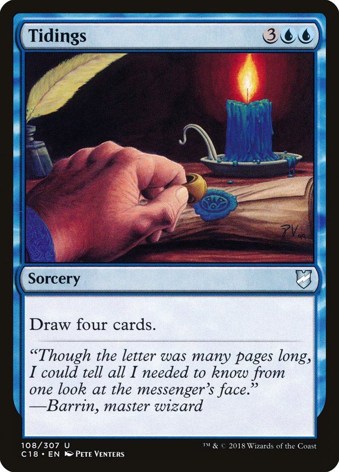 Tidings [Commander 2018] | Game Haven TX