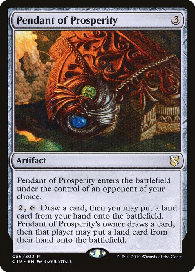 Pendant of Prosperity [Commander 2019] | Game Haven TX