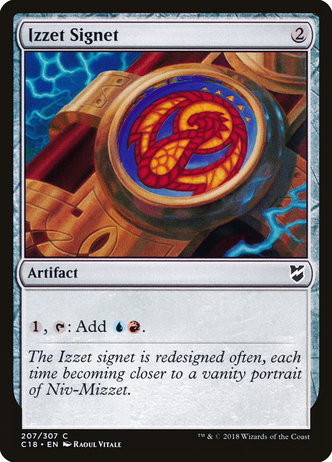 Izzet Signet [Commander 2018] | Game Haven TX