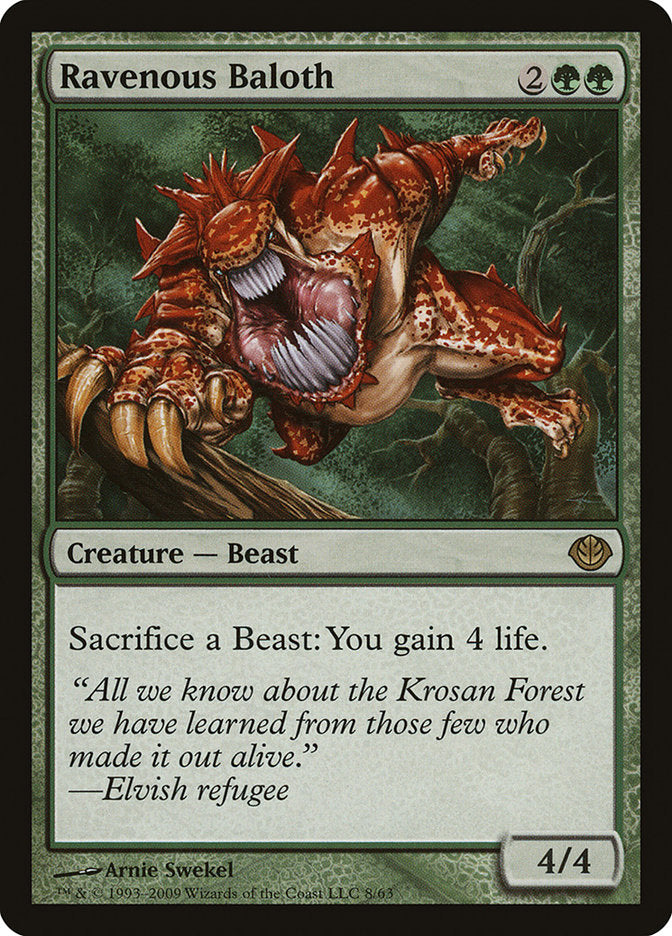 Ravenous Baloth [Duel Decks: Garruk vs. Liliana] | Game Haven TX