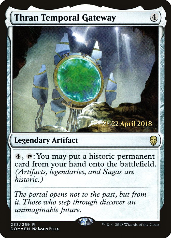 Thran Temporal Gateway [Dominaria Promos] | Game Haven TX