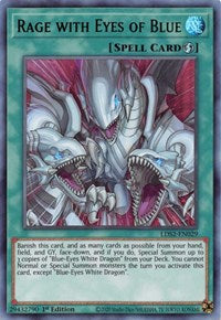 Rage with Eyes of Blue (Green) [LDS2-EN029] Ultra Rare | Game Haven TX