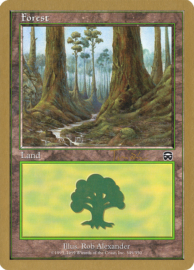 Forest (jt349) (Jan Tomcani) [World Championship Decks 2001] | Game Haven TX