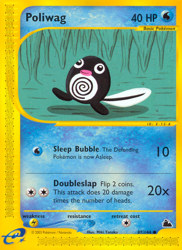 Poliwag (87/144) [Skyridge] | Game Haven TX