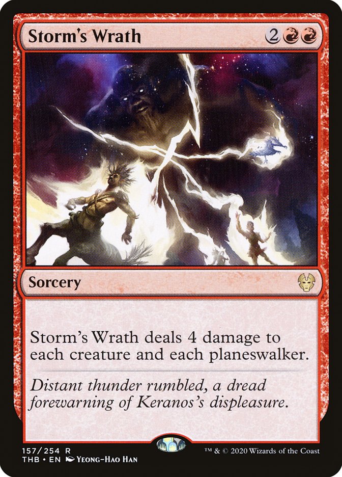 Storm's Wrath [Theros Beyond Death] | Game Haven TX