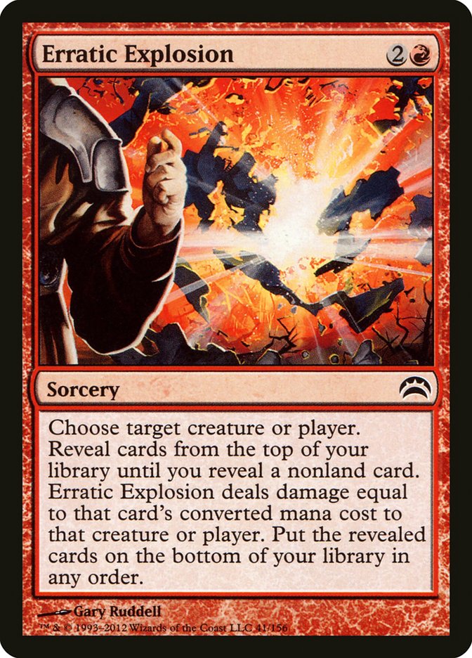 Erratic Explosion [Planechase 2012] | Game Haven TX