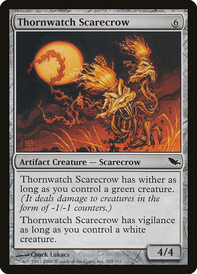 Thornwatch Scarecrow [Shadowmoor] | Game Haven TX