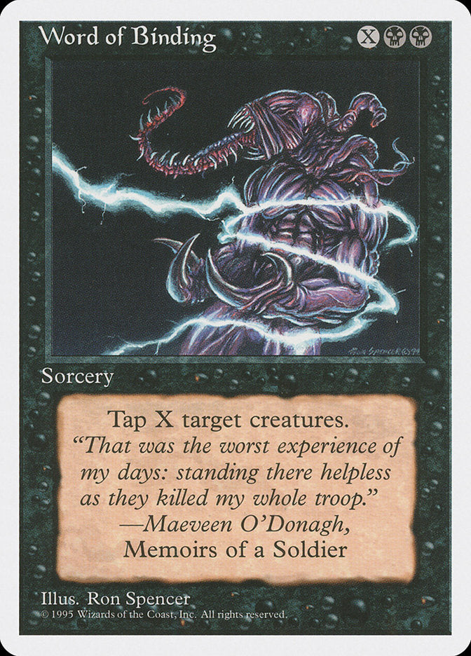 Word of Binding [Fourth Edition] | Game Haven TX