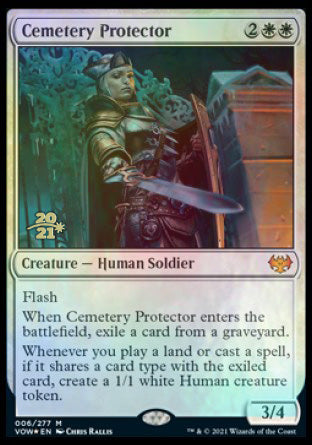 Cemetery Protector [Innistrad: Crimson Vow Prerelease Promos] | Game Haven TX