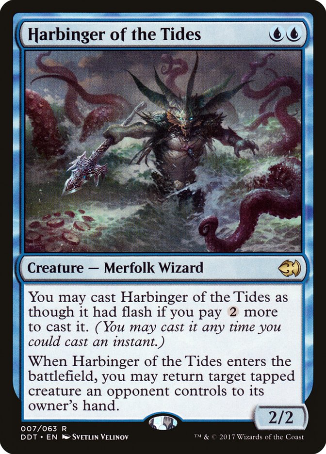 Harbinger of the Tides [Duel Decks: Merfolk vs. Goblins] | Game Haven TX