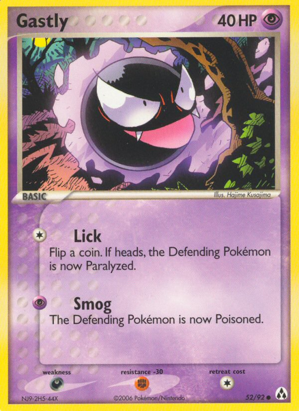 Gastly (52/92) [EX: Legend Maker] | Game Haven TX