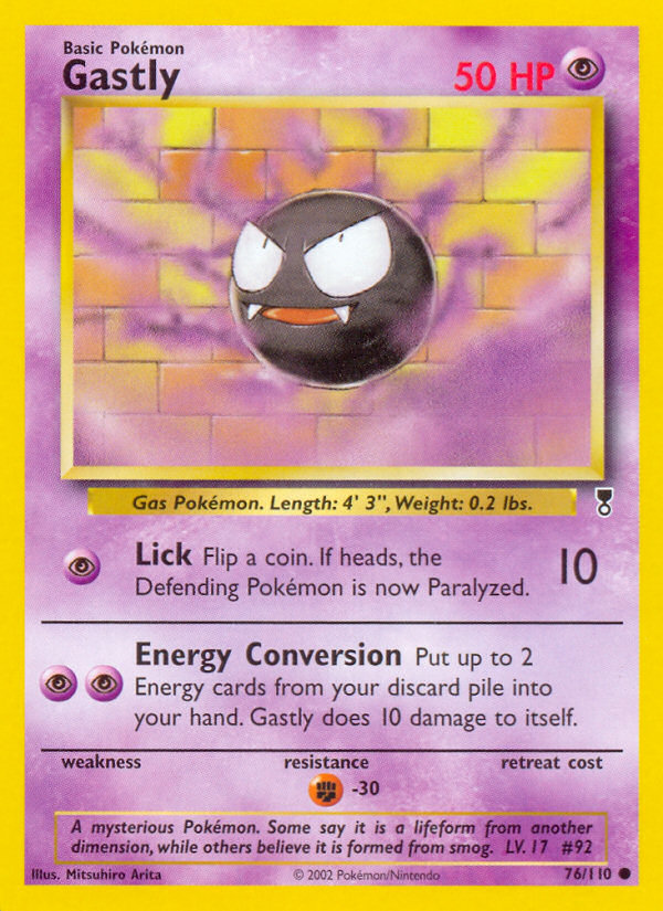 Gastly (76/110) [Legendary Collection] | Game Haven TX