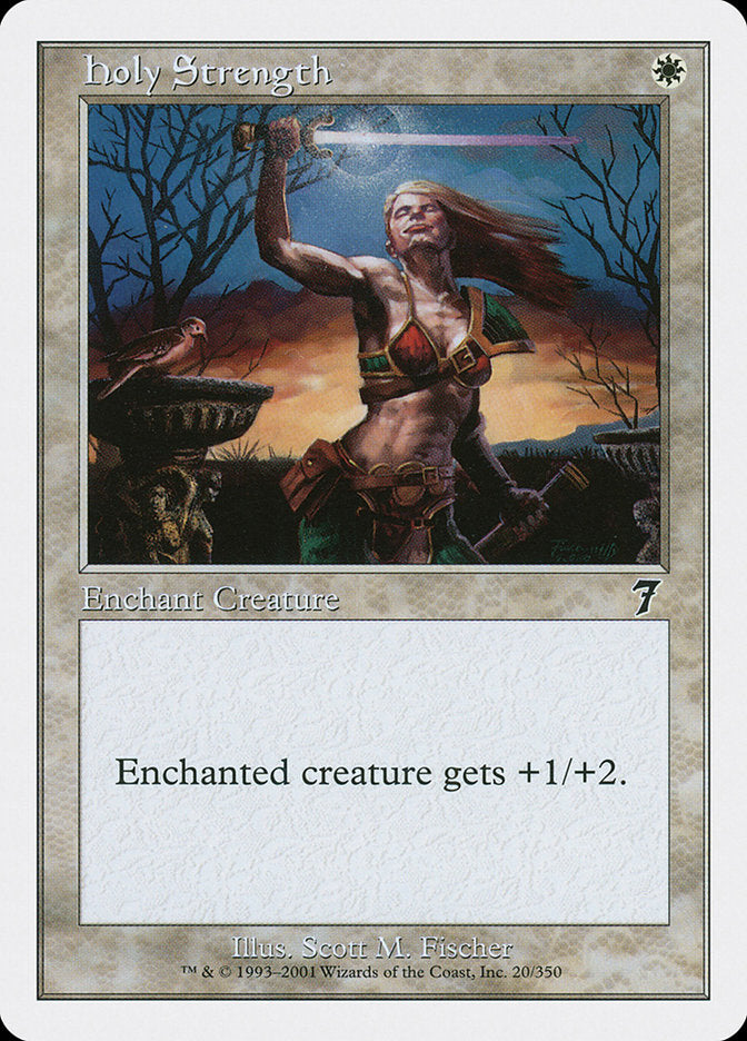 Holy Strength [Seventh Edition] | Game Haven TX