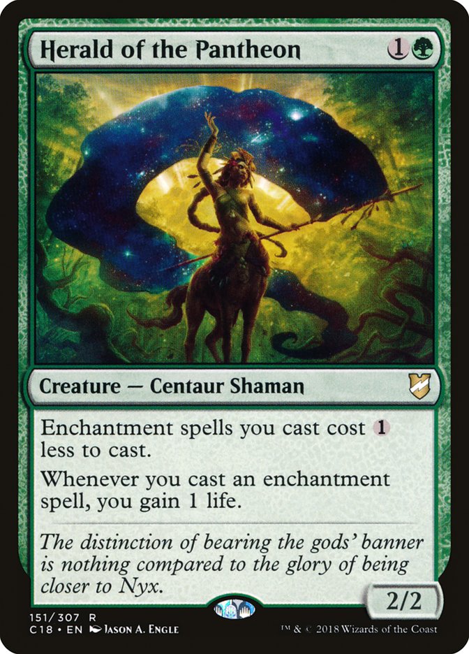Herald of the Pantheon [Commander 2018] | Game Haven TX