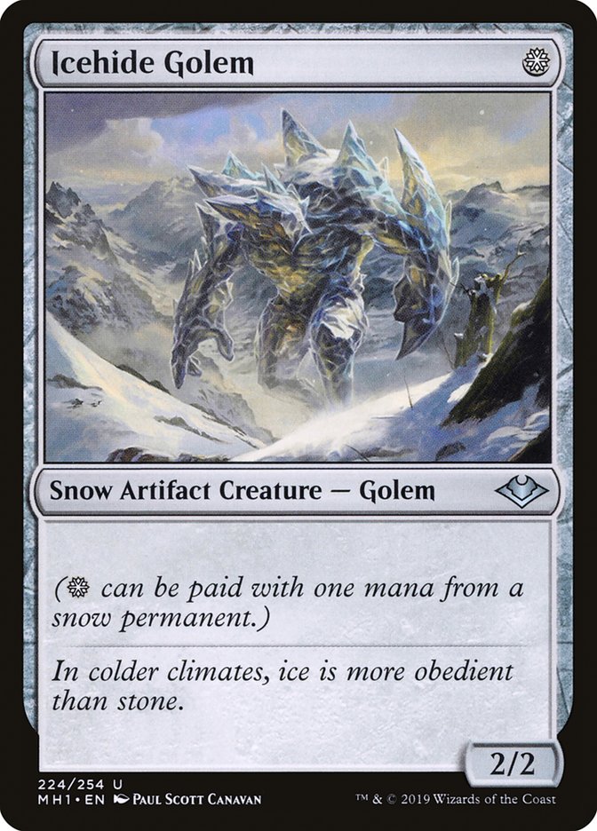 Icehide Golem [Modern Horizons] | Game Haven TX