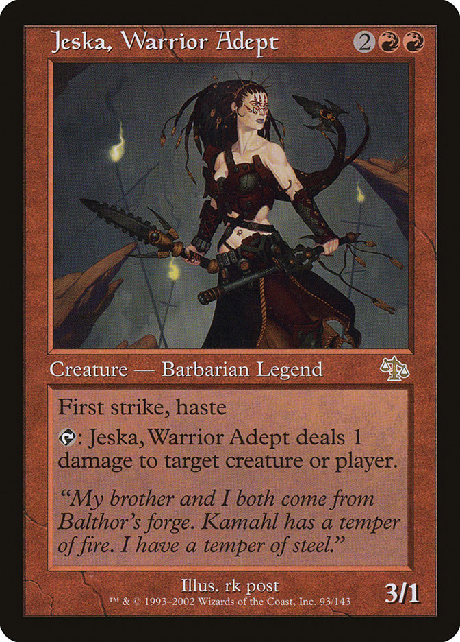 Jeska, Warrior Adept [Judgment] | Game Haven TX