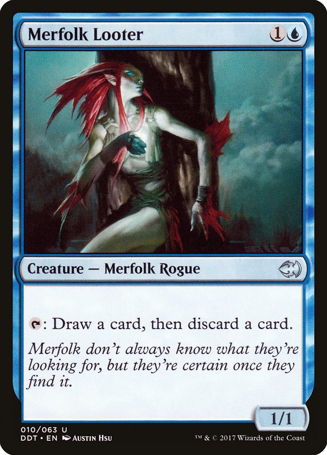 Merfolk Looter [Duel Decks: Merfolk vs. Goblins] | Game Haven TX
