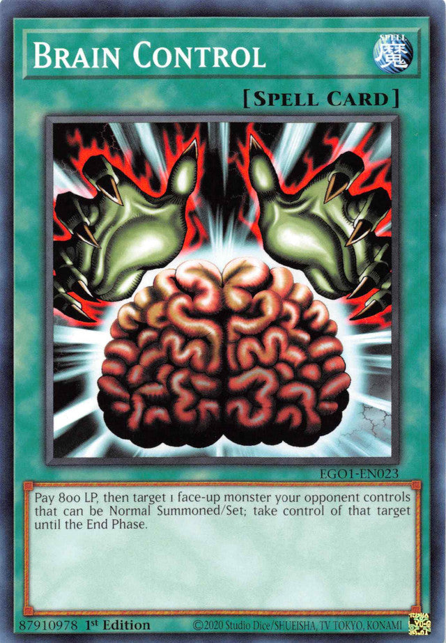 Brain Control [EGO1-EN023] Common | Game Haven TX