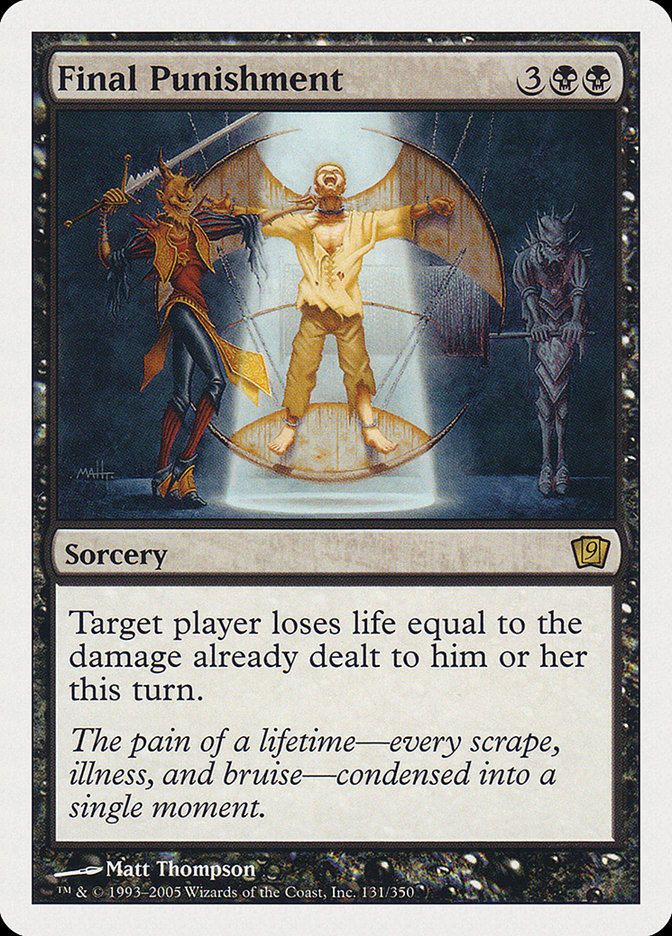 Final Punishment [Ninth Edition] | Game Haven TX