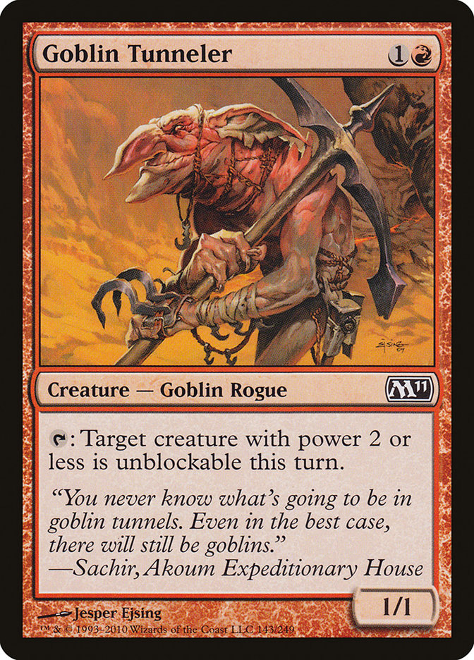 Goblin Tunneler [Magic 2011] | Game Haven TX