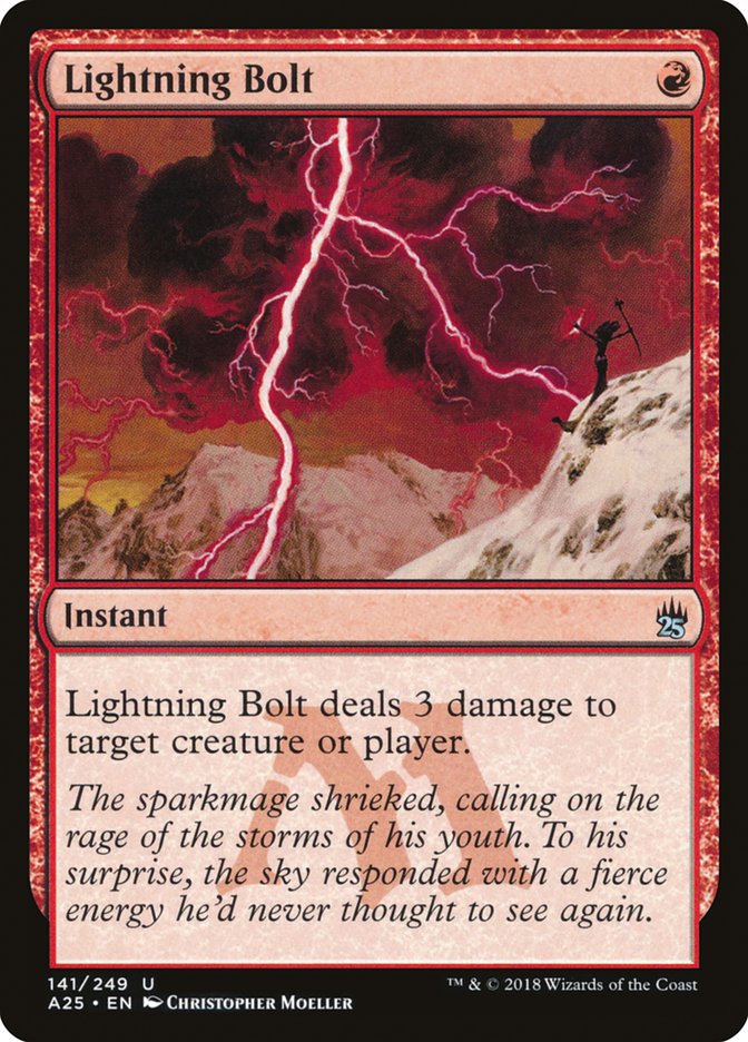 Lightning Bolt [Masters 25] | Game Haven TX