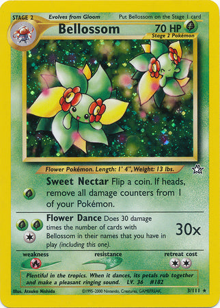 Bellossom (3/111) [Neo Genesis Unlimited] | Game Haven TX