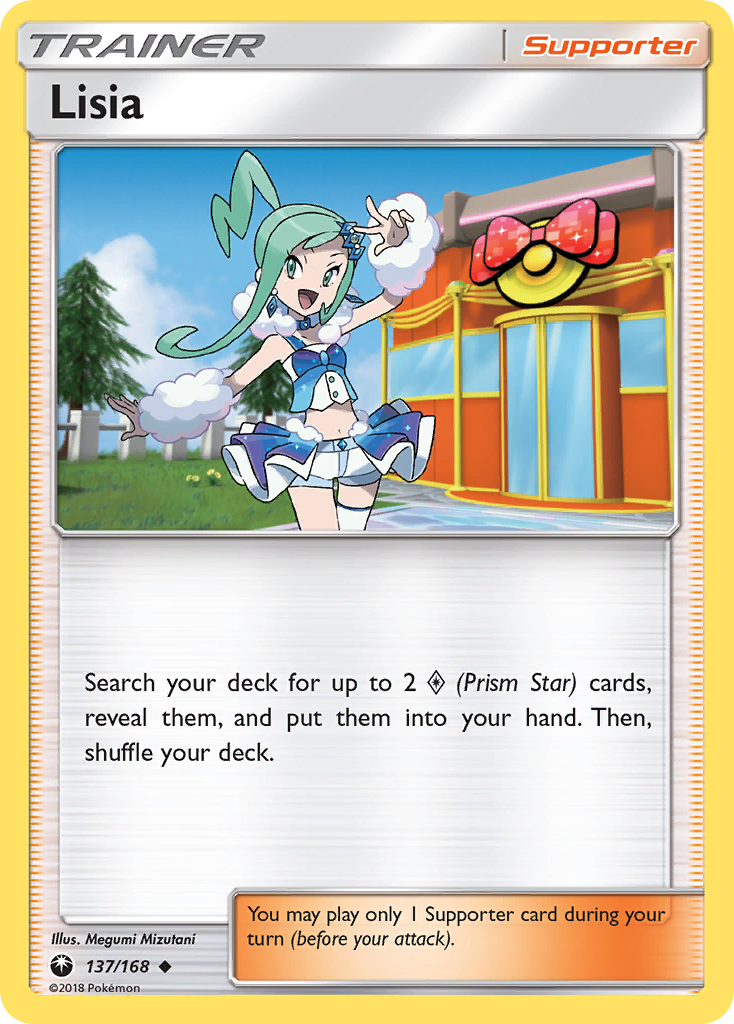 Lisia (137/168) [Sun & Moon: Celestial Storm] | Game Haven TX