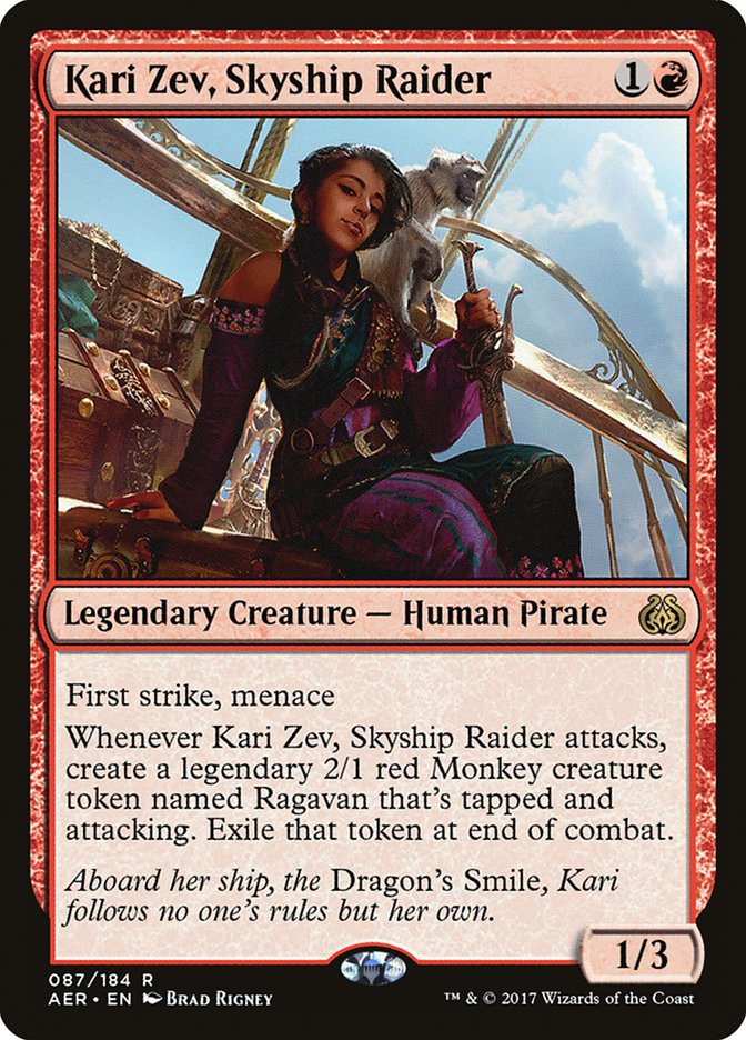 Kari Zev, Skyship Raider [Aether Revolt] | Game Haven TX