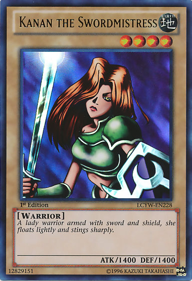 Kanan the Swordmistress [LCYW-EN228] Ultra Rare | Game Haven TX
