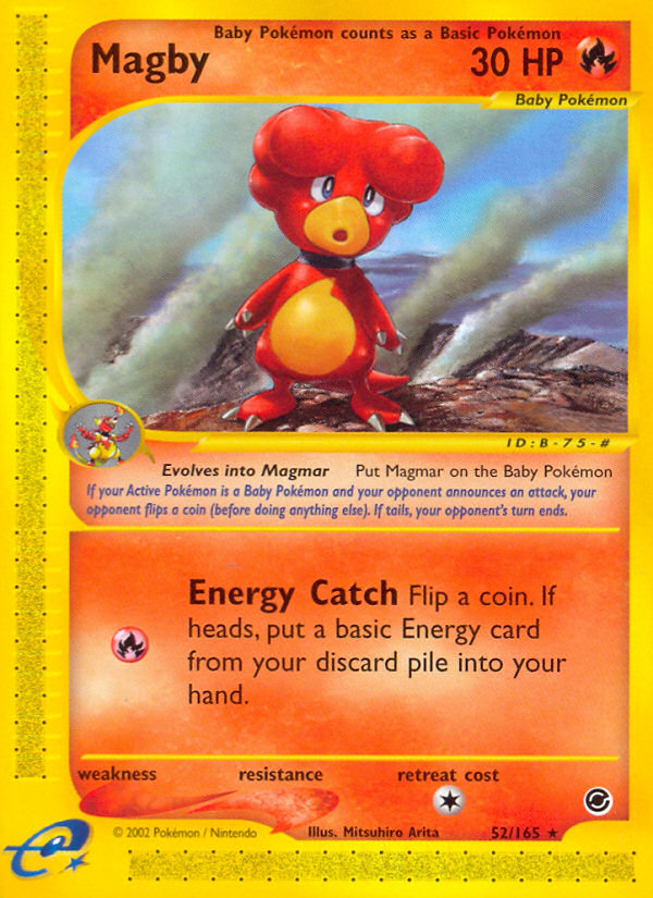 Magby (52/165) [Expedition: Base Set] | Game Haven TX